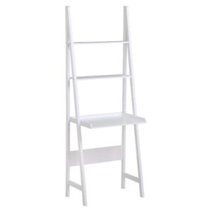 Wall ladder desk to save space.